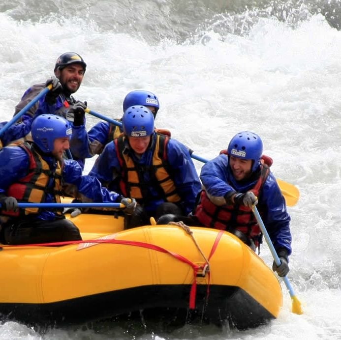 rafting em águas brancas em mendoza