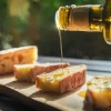 Degustação de azeite de oliva com pão regional - Maipú Wine and Olive Tour