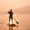 Stand up paddle en el Lago Potrerillos