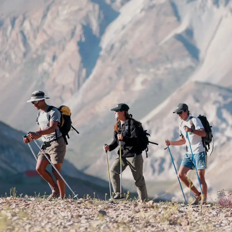 Trekking hasta el Campamento Confluencia del Parque Aconcagua