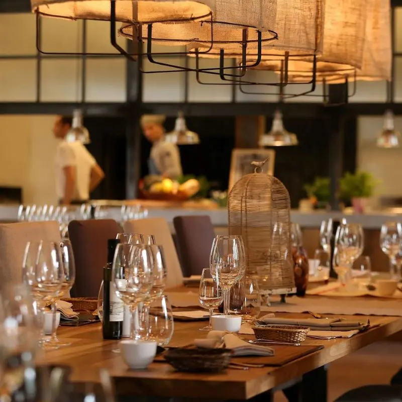 cena en bodega
