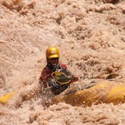 White water kayaking