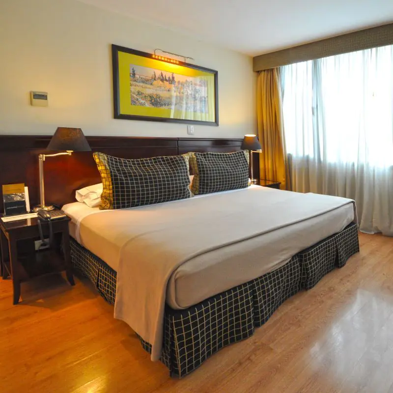 Modern hotel room in Mendoza included in the wine experience package