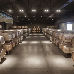 Sala de barricas de roble - Experiencia en la Bodega del Valle de Uco