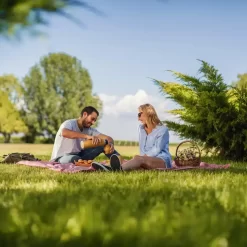 Piquenique no campo - Dia de campo em família Mendoza