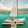 Sailing excursion on Potrerillos Lake