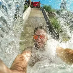 Parque de fontes termais em Cacheuta