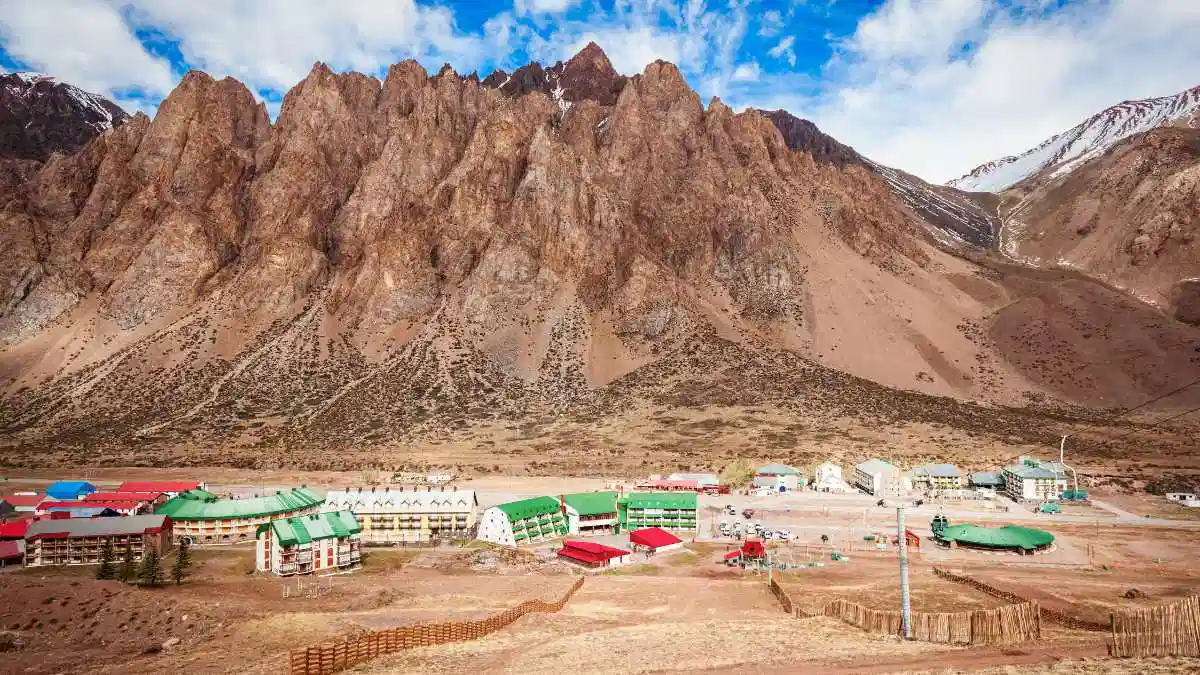 Los Penitentes high mountain
