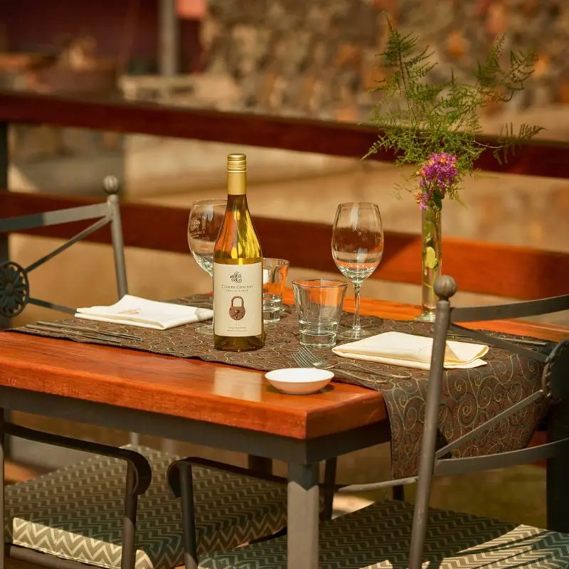 Lunch with a view: fine wine and open-air dining in a Luján de Cuyo winery.
