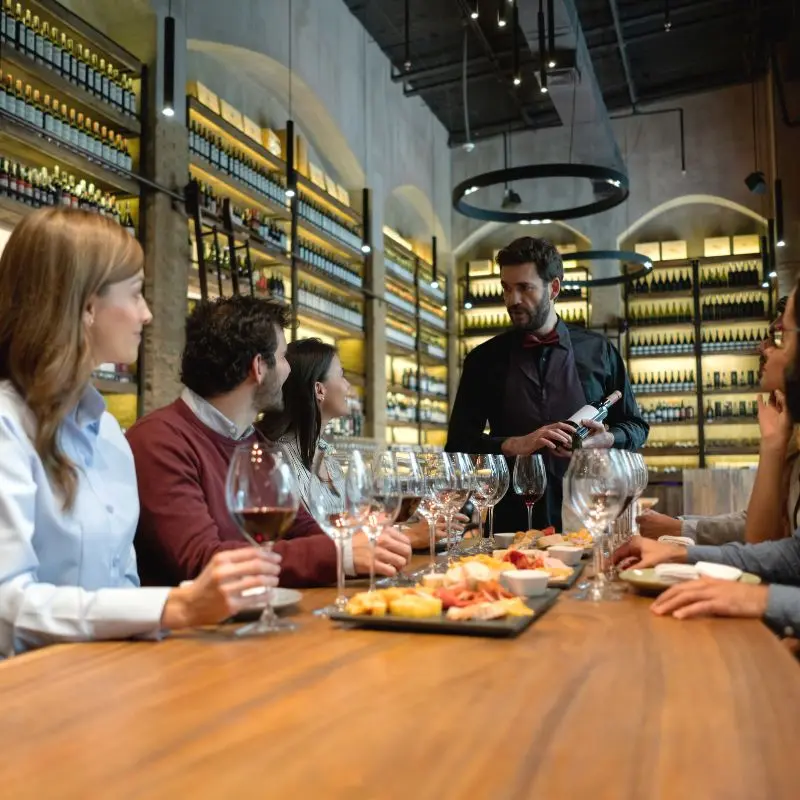 Guided wine tasting with local varietals and pairings