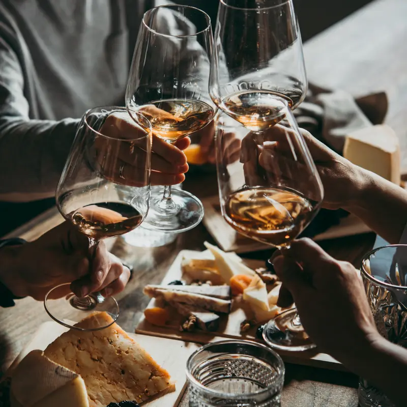 A toast to friendship and fine wines in the heart of Mendoza.