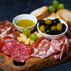Plato gourmet en la Bodega Iaccarini - La Botte Experience San Rafael
