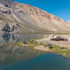 Laguna de la Niña Encantada en la excursión a Las Leñas desde San Rafael